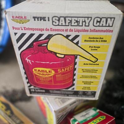 Safety can new in box