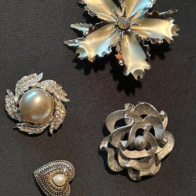 Vintage broaches.