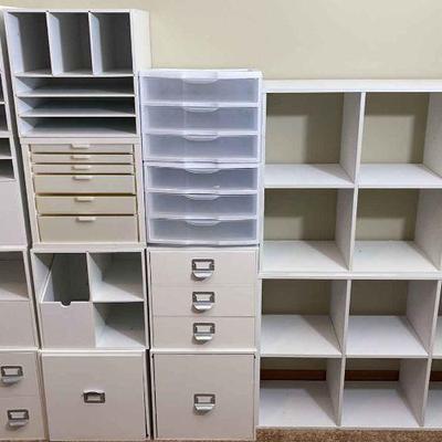 Craft & Hobby Cubbies And More Wall System
