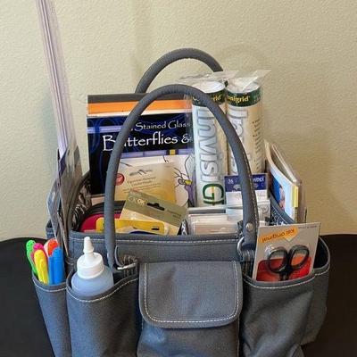 New Carry Case Full of New Crafting Supplies * See Pics
