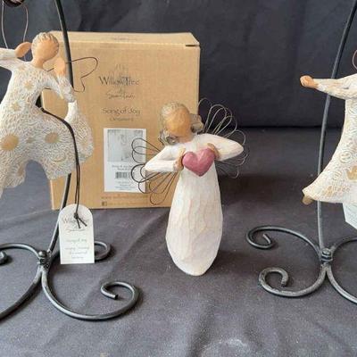 Willow Tree Angels * ‘Song Of Joy’ * ‘With Love’ * ‘Dance Of Life’
