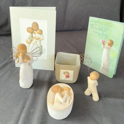 Willow Tree By Demdaco * ‘Grandmother’ Trinket Box * ‘Angel Of Friendship’ * ‘Birthday Boy’ * Box
