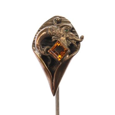 Victorian Dragon pin