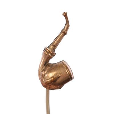 Victorian dragon claw holding pipe