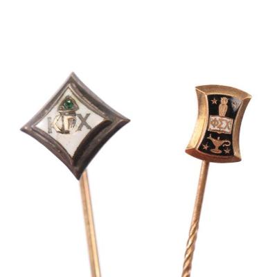 1900's Fraternal organization pins