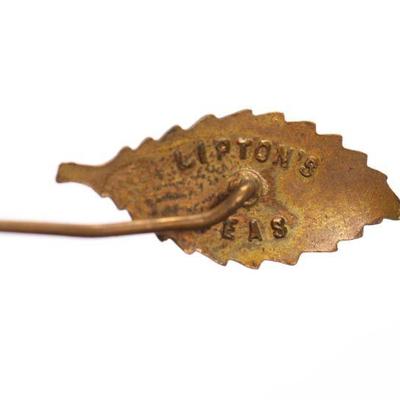 1900's Lipton's Teas advertising stick pin