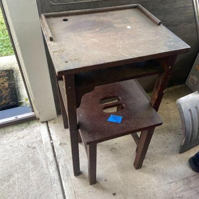 Vintage desk and chair!