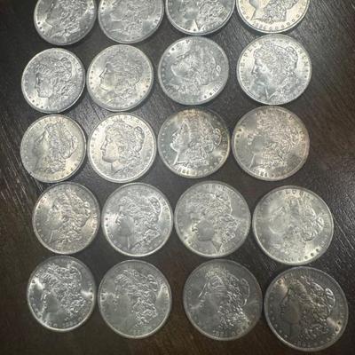 Coin Collections. Silver Dollars