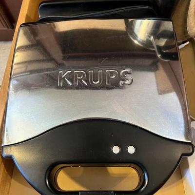 Krups waffle maker