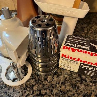 Kitchen Aid mixer attachments