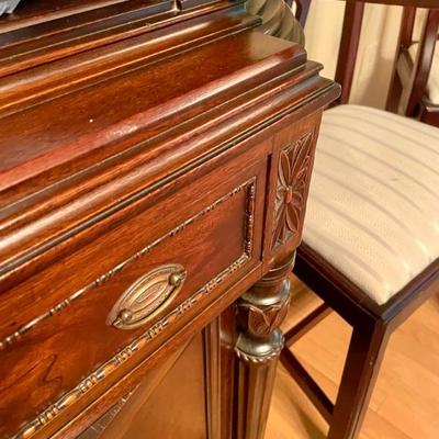Beautiful Mahogany Cabinet quite unique great condition. 