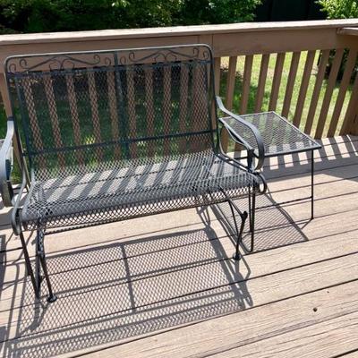 outdoor metal furniture