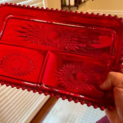 Ruby Red Glass
