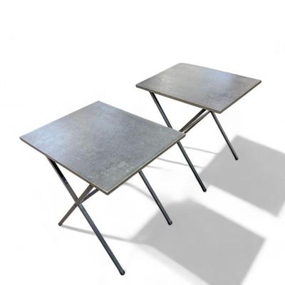 Mark Zeff Custom Steel Side Tables