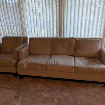 Bauhaus Couch & chair made in USA