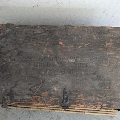 1950's marine foot locker