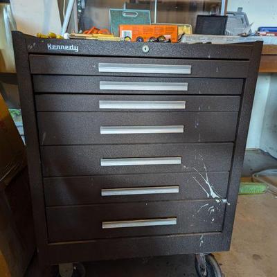 Kennedy 7-drawer rolling tool box model 277