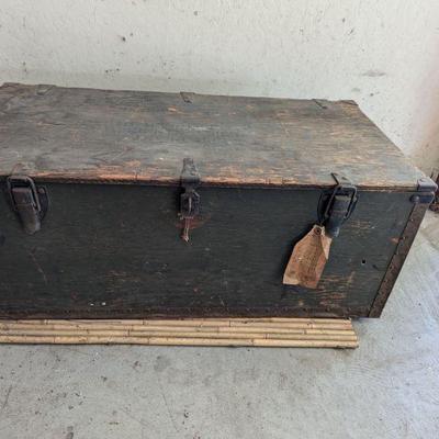 1950's marine foot locker