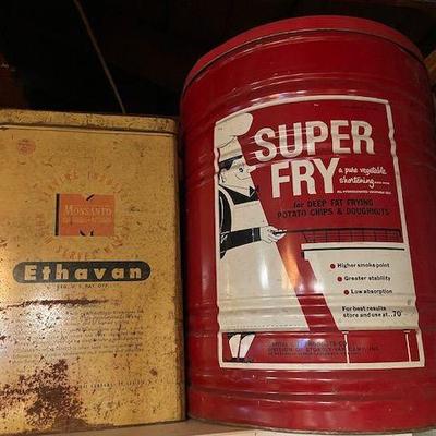 old tins