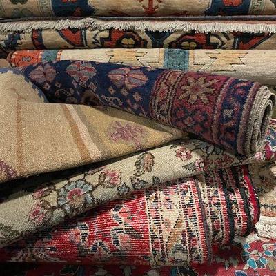 Vintage rugs and antique rugs, tapestries