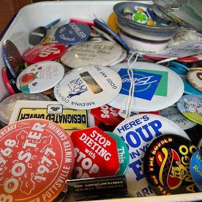 vintage button collection