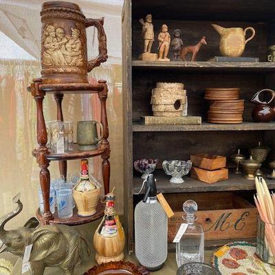 vintage home decor, barware