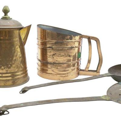 4 VINTAGE COPPER PIECES