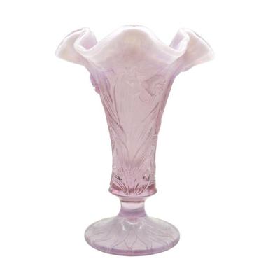 FENTON ROSEMILK OPALESCENT VASE