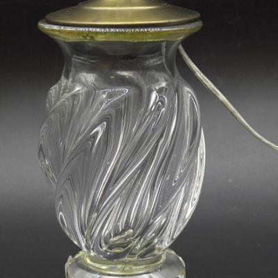 LLOYD PAXTON FRENCH CRYSTAL LAMP