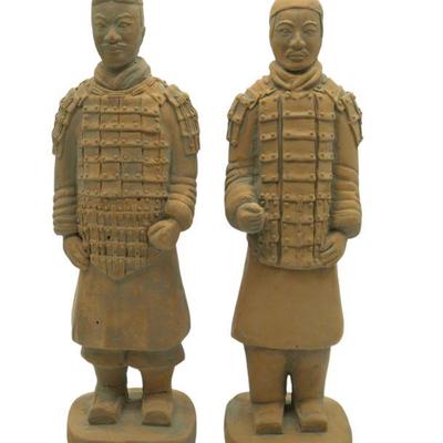 CHINESE WARRIORS OF XIAN TERRACOTTA FIGURINES