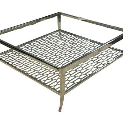 CARACOLE CLASSIC PATTERN RECOGNITION COCKTAIL TABLE