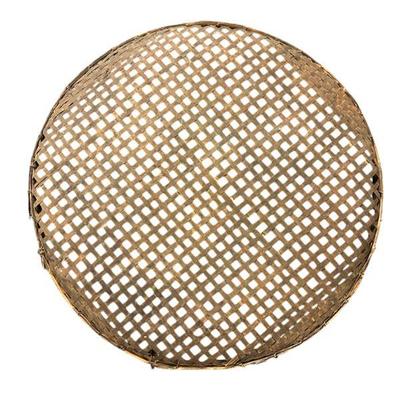 ANTIQUE LARGE WINNOWING TOBACCO BASKET