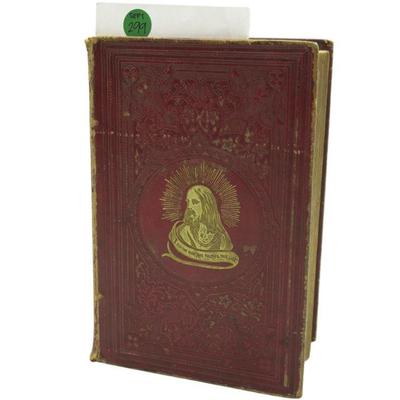 ANTIQUE FLEETWOOD'S LIFE OF CHRIST - 1860 EDITION
