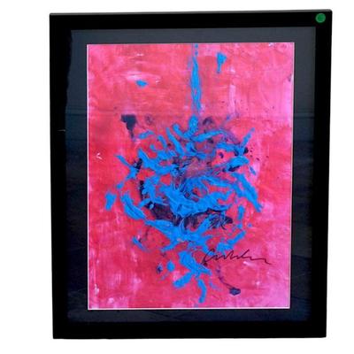 DALE CHIHULY CONTEMPORARY ABSTRACT PAINTING