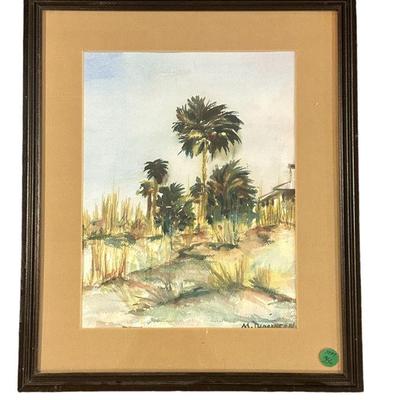 ORIGINAL LOWCOUNTRY COASTAL WATERCOLOR