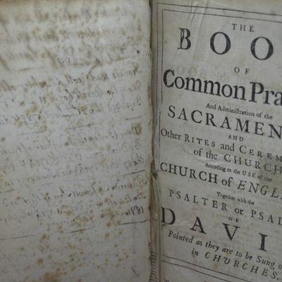 RARE 1696 THE BOOK OF COMMON PRAYER OXFORD UNIVERSITY PRINTERS 1696