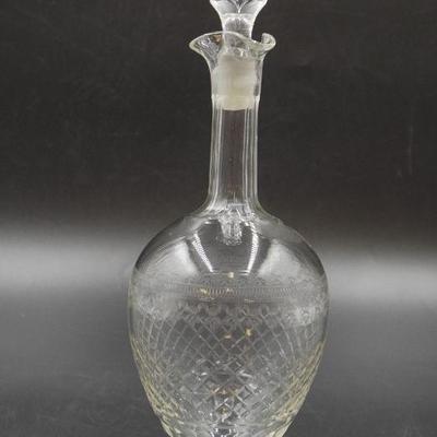 VINTAGE BACCARAT CRYSTAL ROHAN DECANTER