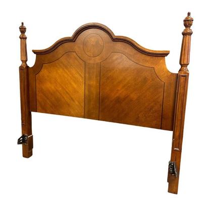 WOOD CARVED QUEEN SIZE HEADBOARD