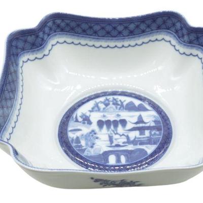 MOTTAHEDEH BLUE CANTON SQUARE BOWL