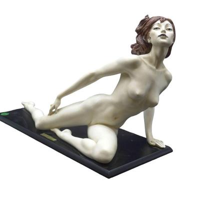 AMILCARE SANTINI (1910-1975) ART DECO STYLE NUDE