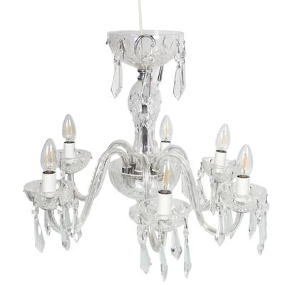 VINTAGE 5 ARM WATERFORD CRYSTAL CHANDELIER