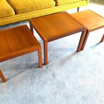 Mid Century Danish 3 pc. table set