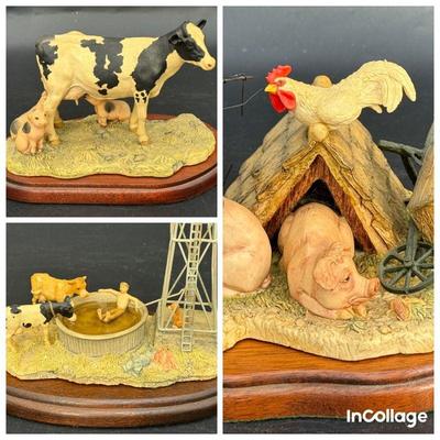 (3) Lowell Davis Large Figurines
