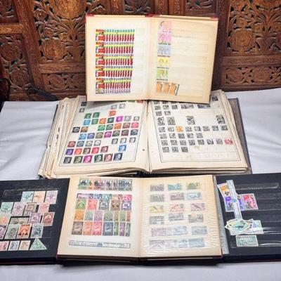 (5) Stamp Book Mystery Lot
