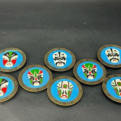 (7) Vintage Chinese Opera Wall Hangings
