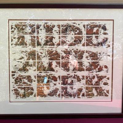 Bev Doolittle 24 Horse Panel - Hide And Seek Print
