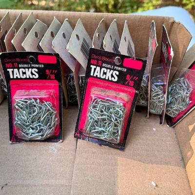 No.11 Double Pointed 9/16” Tacks
