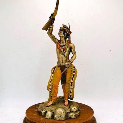 “Yellow Boy” Polland 1990 Chillmark Fine Pewter Sculpture #1028/1200
