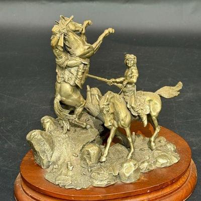 Cochise Pollana Special Registered Edition Chilmark Fine Pewter Figurine
