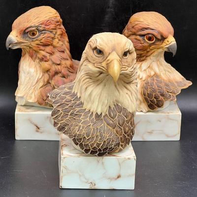 (3) Sally Miller Complete Series ft. American Bald Eagle & Peregrine Falcon
Modern Masters complete series of three: Red-Shouldered Hawk,...